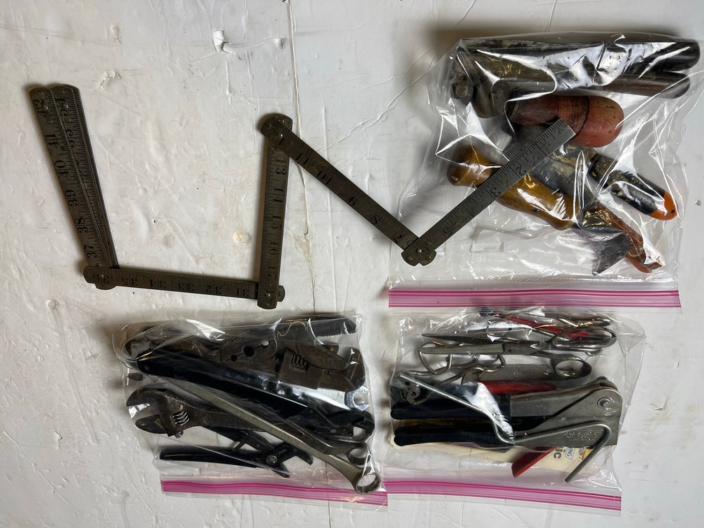 Hand Tools and Tool Ruler Lot