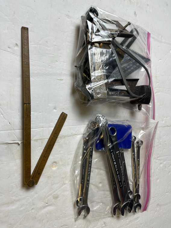 Machinist Tools and Wrenches Lot