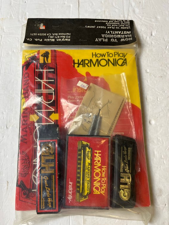 Hohner Harmonica Set With How To Play Guide