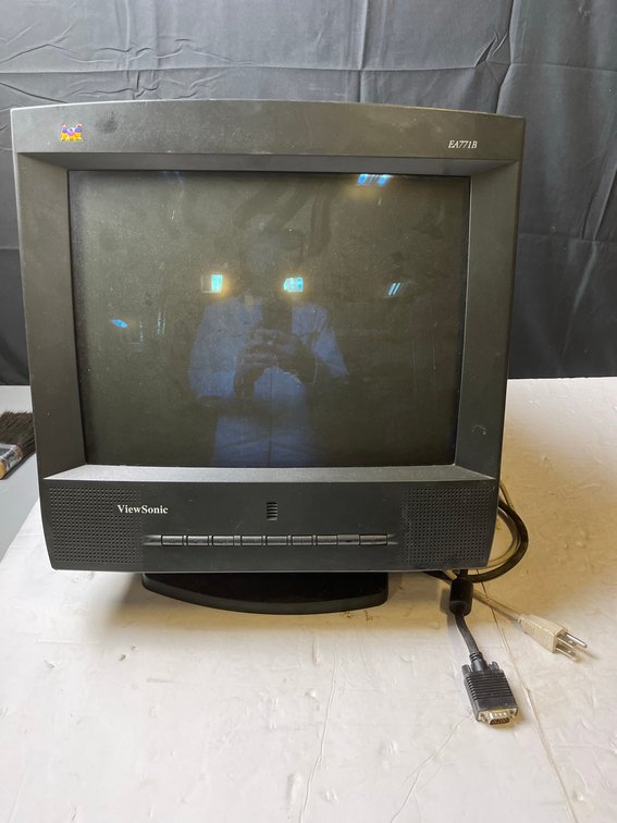 ViewSonic EA771B CRT Monitor with VGA Cable