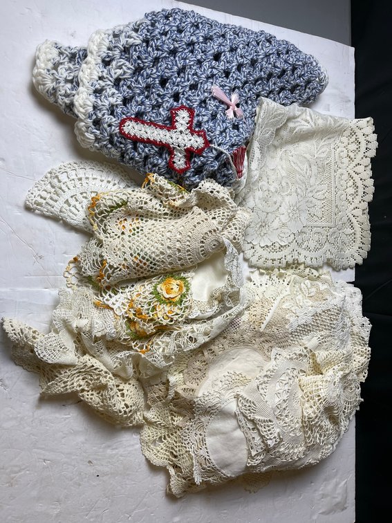 Crochet Doilies and Lace Linens
