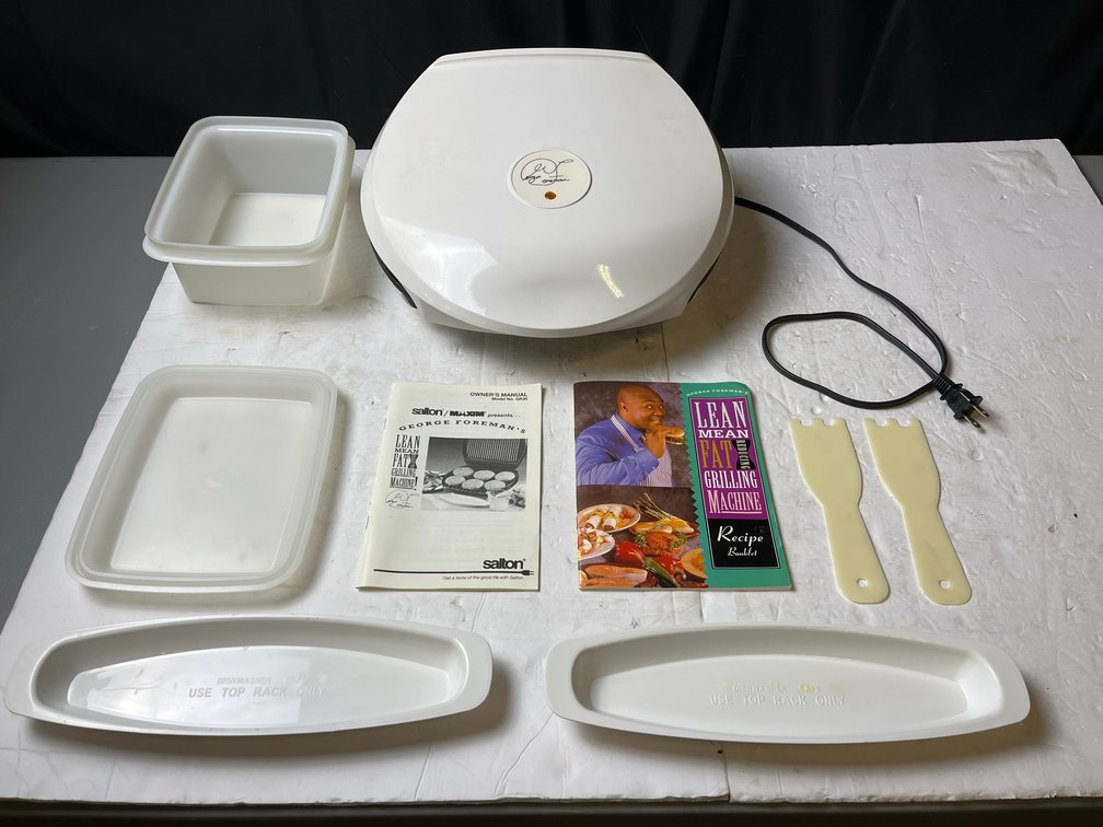 Salton George Foreman Lean Mean Grill Set