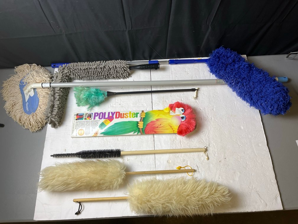 Dusting Brushes and Dusters Lot