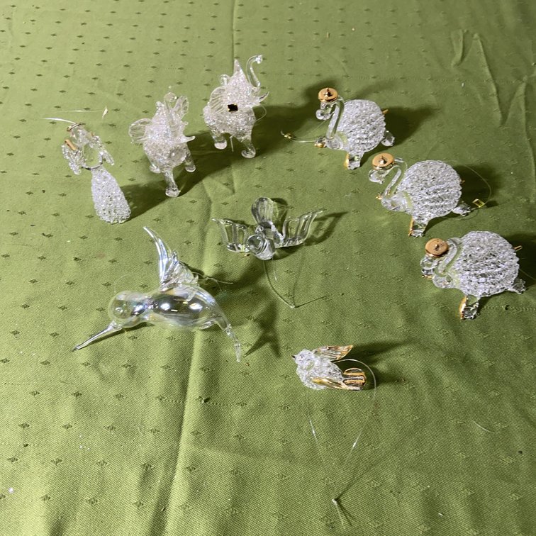 Glass Animal Figurines
