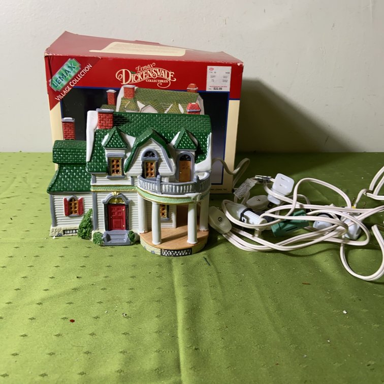 Lemax Dickensvale Porcelain Lighted House 1995