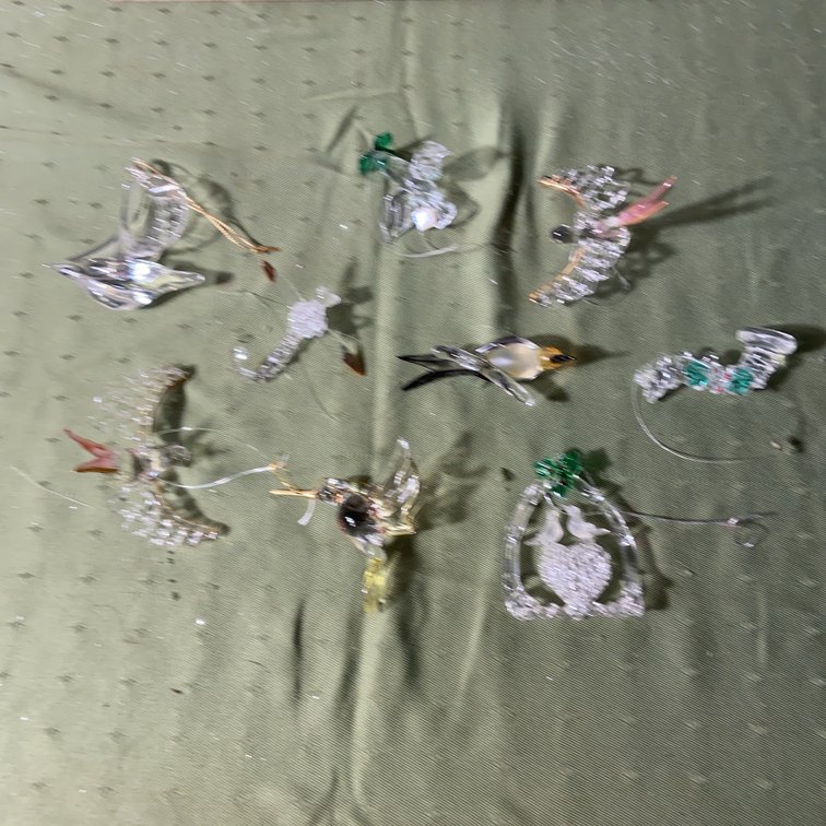Glass Holiday Ornament Collection