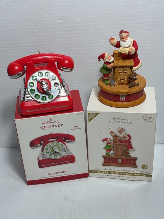 Hallmark Keepsake Magic Christmas Ornaments Set