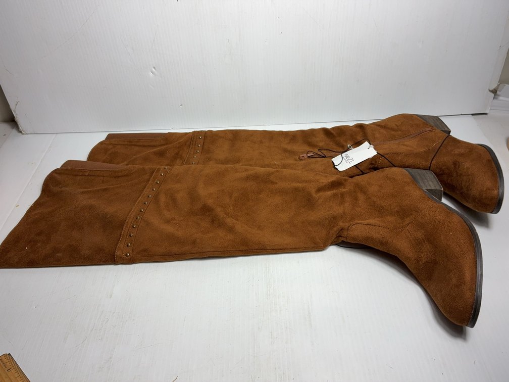 Rue21 Brown Suede Over-the-Knee Boots 7/8
