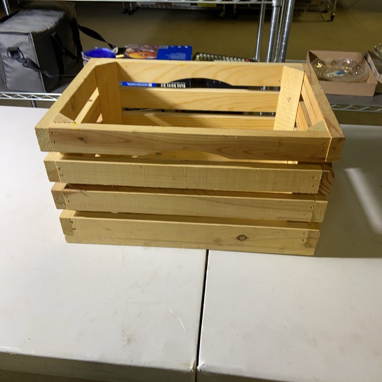 Wooden Slat Crate Tractor Supply Company