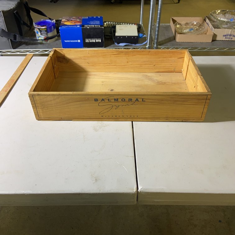 Balmoral Syrah McLaren Vale Wood Wine Crate