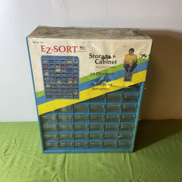 EZ-SORT Model 160 Storage Cabinet, 60 Drawers