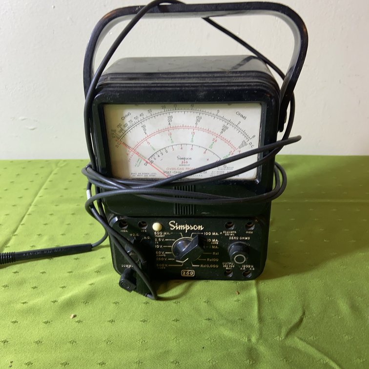 Simpson 260 Analog Multimeter