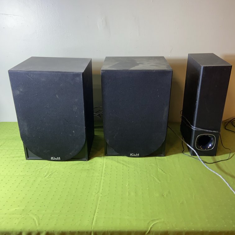 KLH L853B Speakers & Pheanoo P27 Subwoofer Set