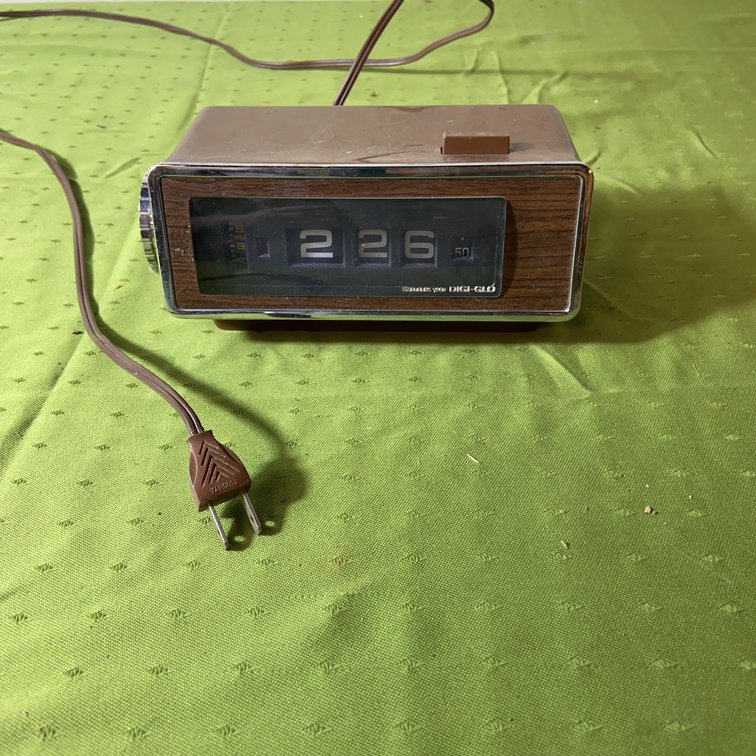 Sankyo Model 511 Digi-Glo Flip Clock Japan
