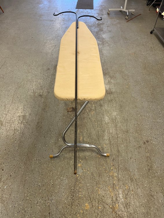 Ironing Board With Metal Support Bar
