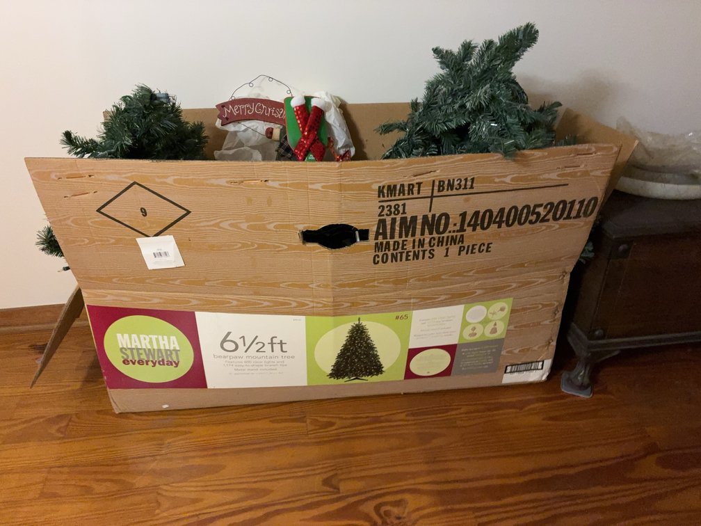 Martha Stewart 6.5' Artificial Christmas Tree