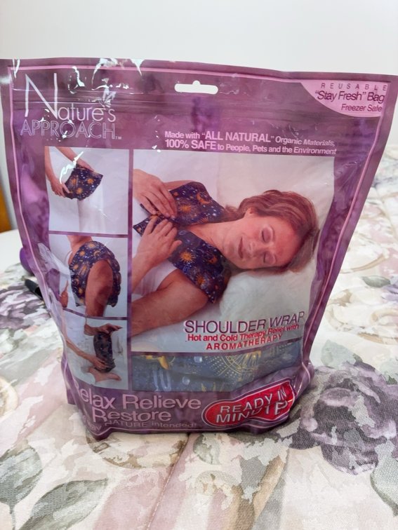 Nature's Approach New Shoulder Wrap Hot/Cold Pack