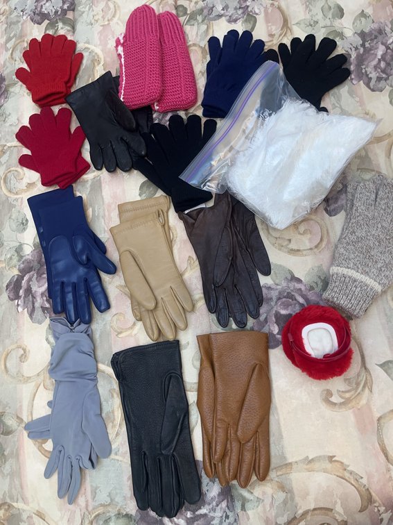 Gloves Collection, Mixed Materials