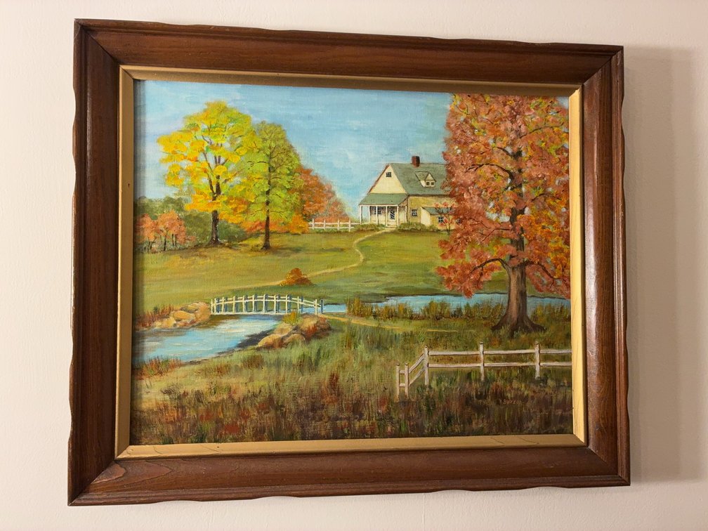 Marjorie A. Burson Acrylic Delightful Retreat