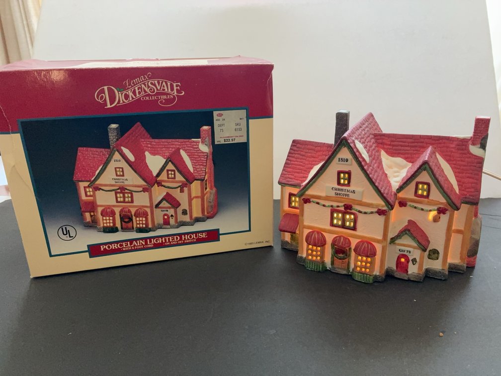 Lemax Dickensvale 1810 Christmas Shoppe House