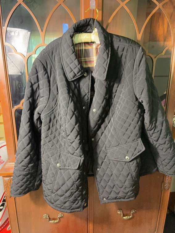 Giacca Woman Black Quilted Jacket Size 2X