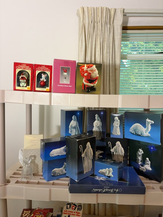 Avon Nativity Collectibles with Boxes