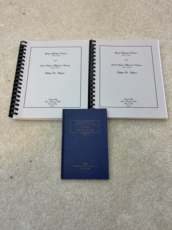 1966 US Coins Handbook & Compton Family Books