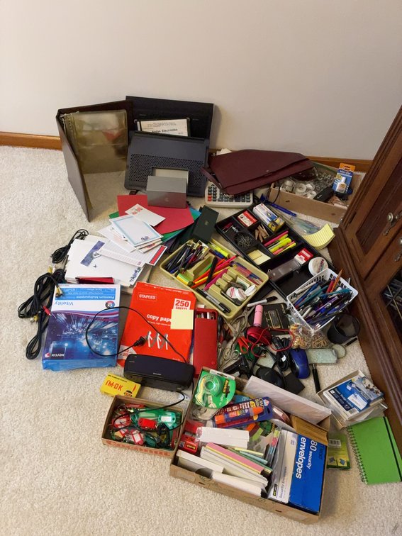Large Assorted Office Supplies Lot