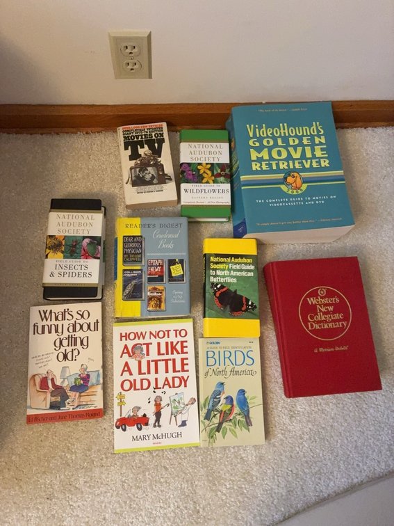 Reference, Field Guides and Humor Books Lot