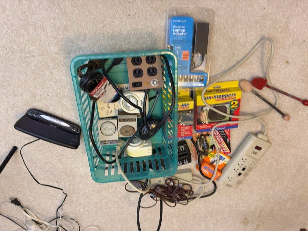 Electronics Adapter Timers Power Strips Lot