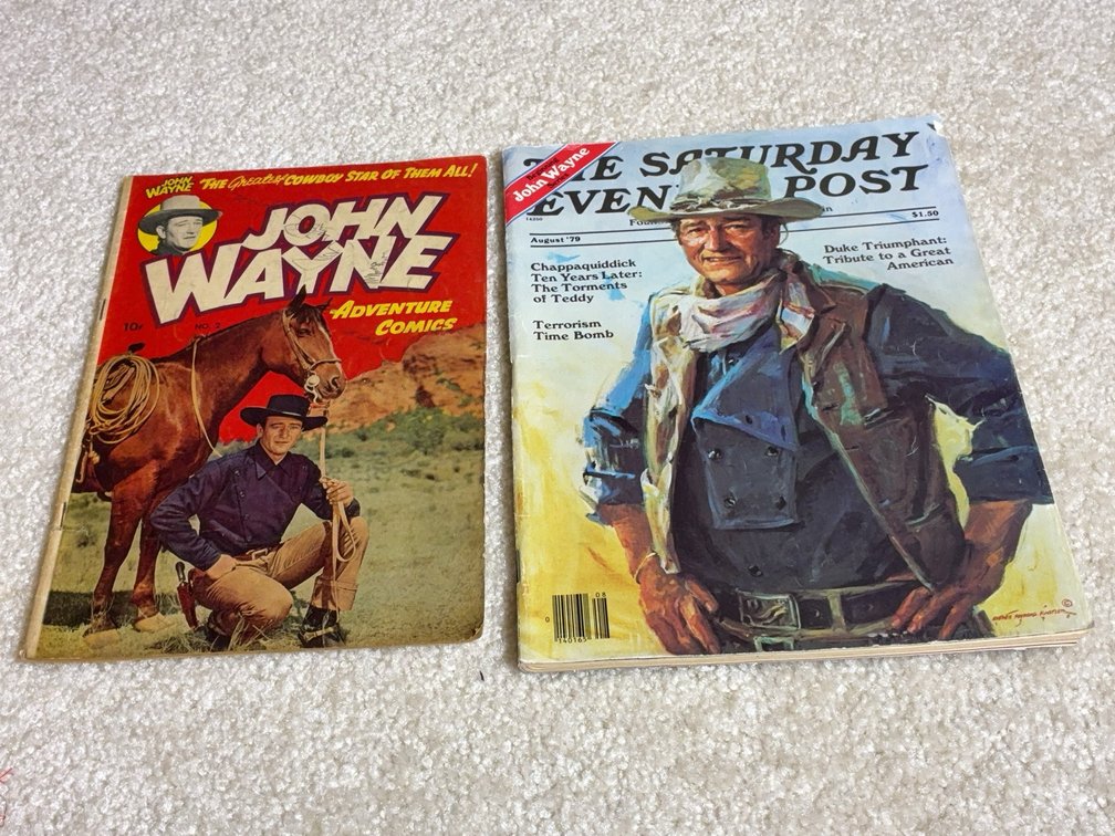 John Wayne Comic and Magazine Lot