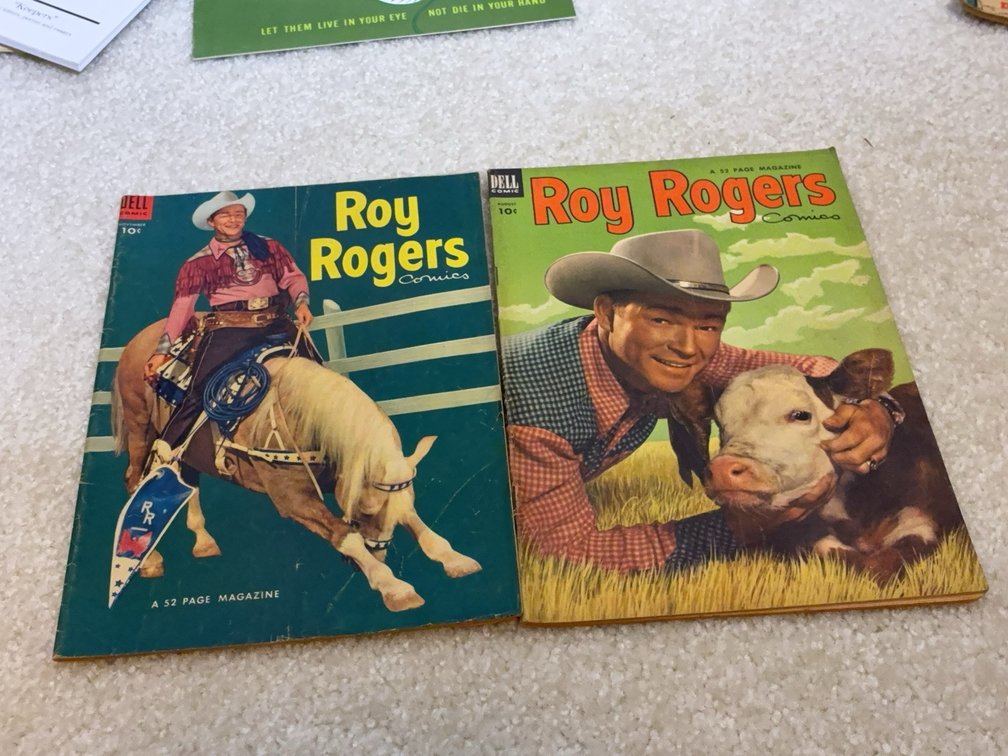 Roy Rogers Dell Comic Books 10Â¢ Covers