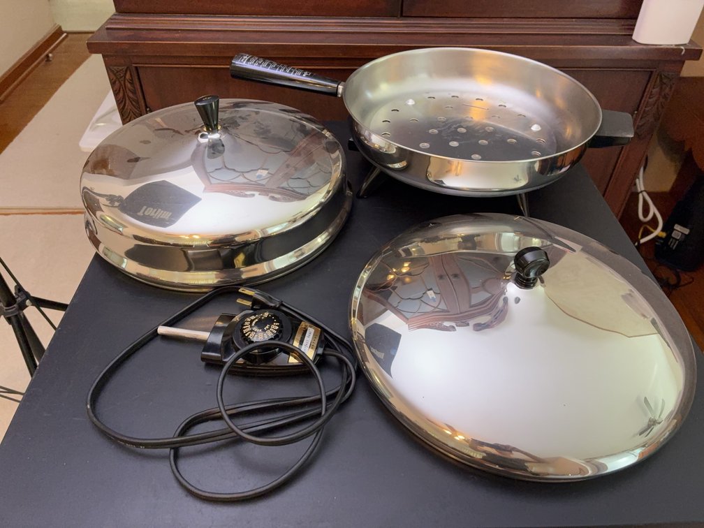Farberware Electric Skillet Set With Lids Tested