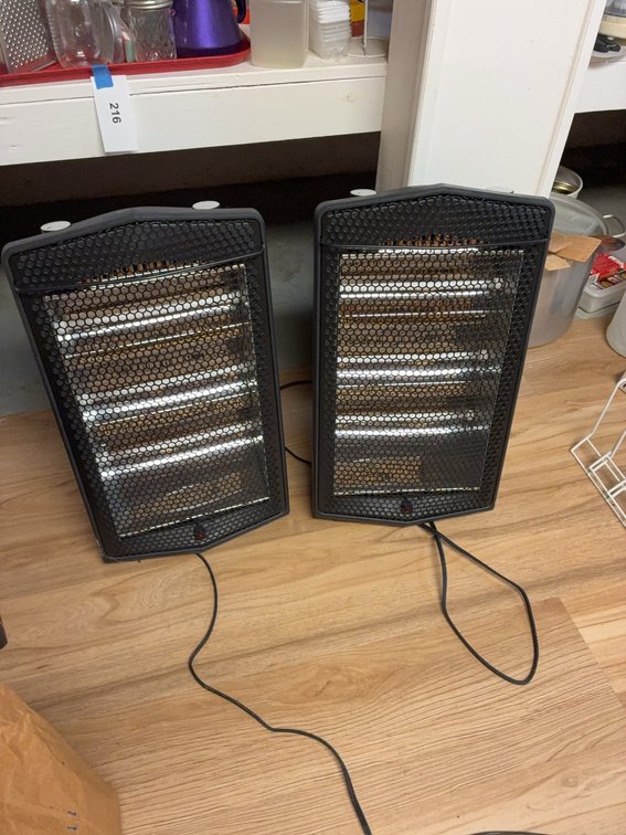 Pair Midea Infrared Quartz Heaters, Tested