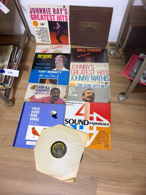 LP Records and 78 RPM Parade Label Lot