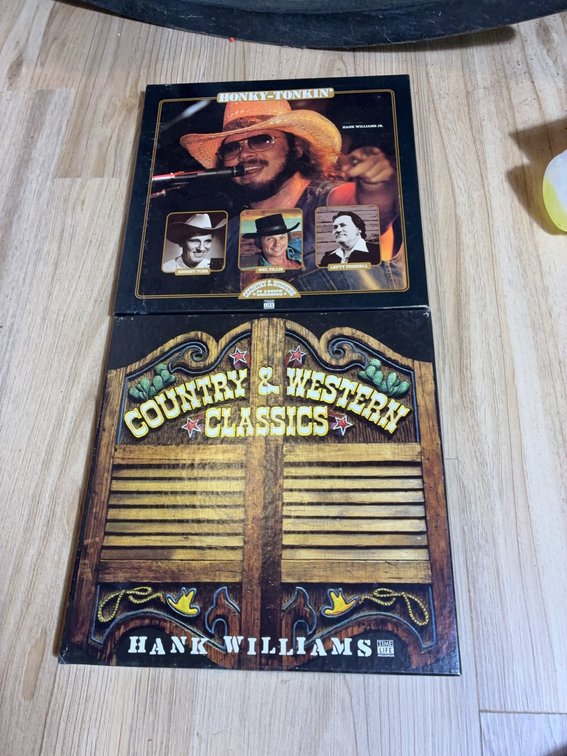 Hank Williams Country & Western Classics 3xLP Set