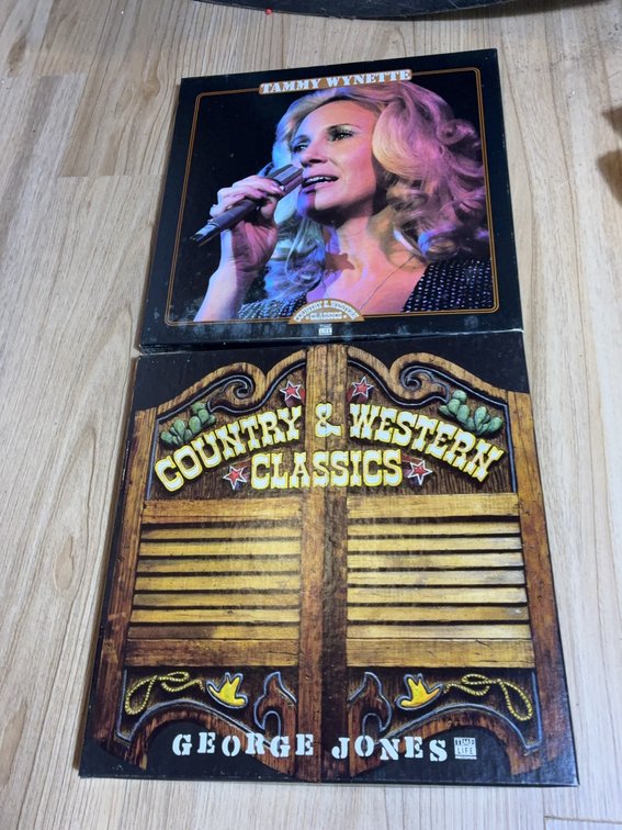 Country & Western Classics LPs Jones Wynette