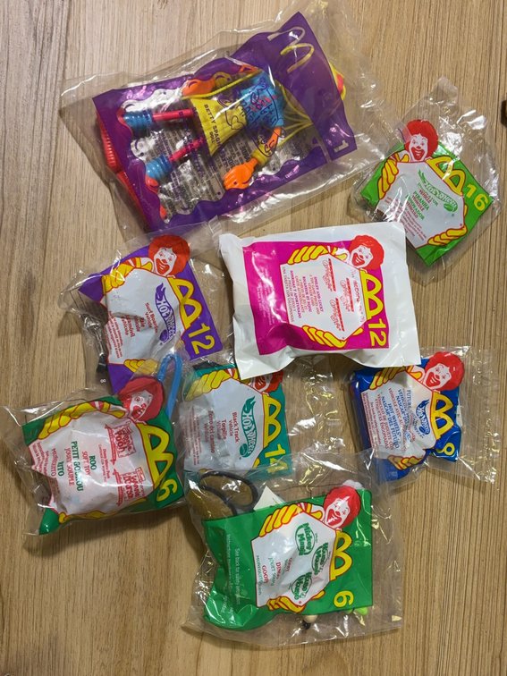 1999 McDonald's Happy Meal Toys Assortment