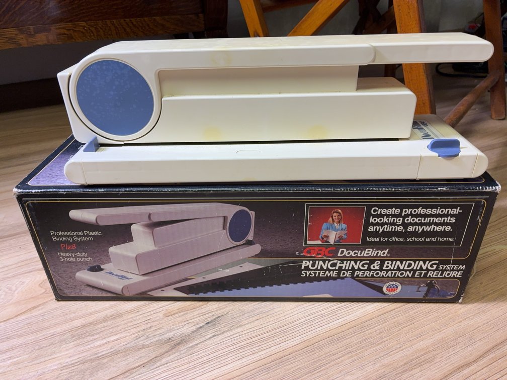 GBC DocuBind Punching & Binding System