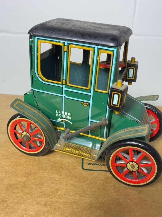 Modern Toys Japan Tin Lever Action Toy Car