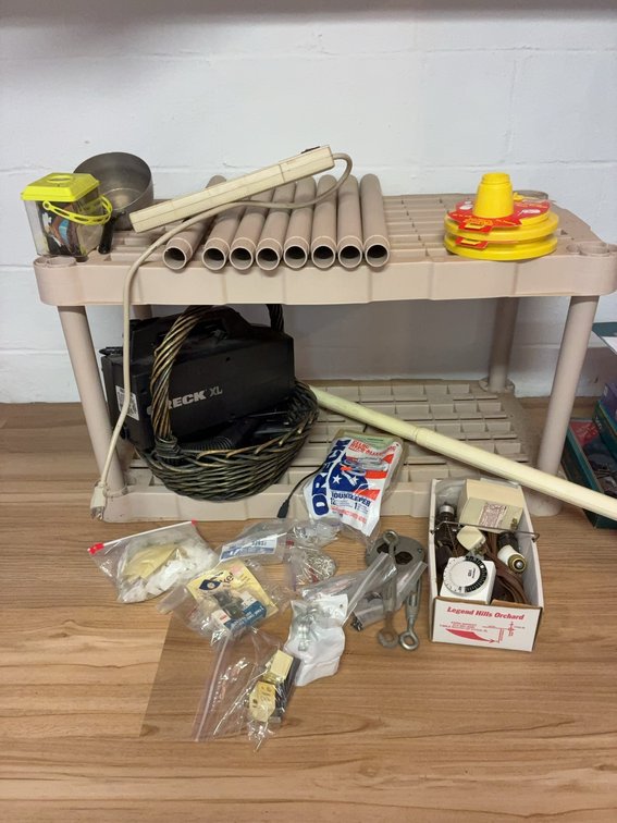 Household Electrical and Hardware Lot