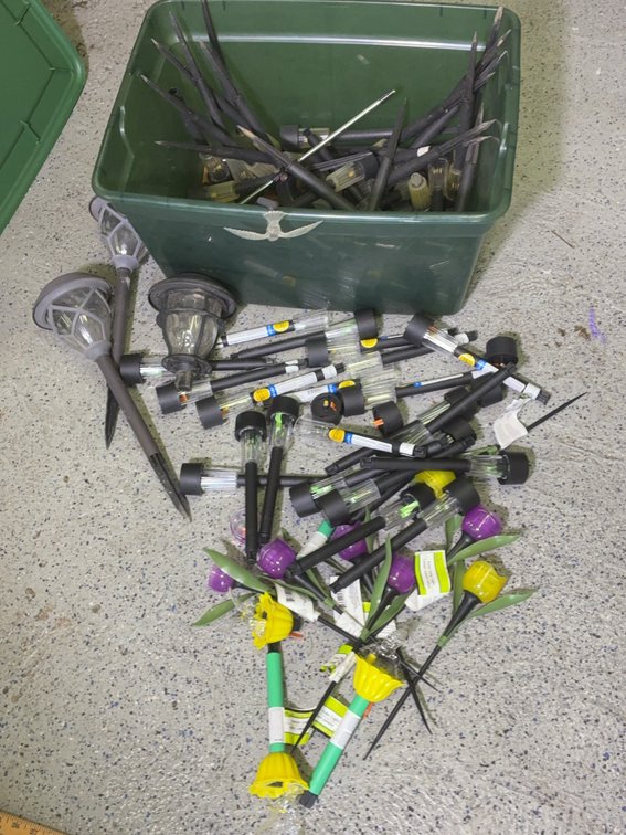 Solar-Powered Garden Stake Lights