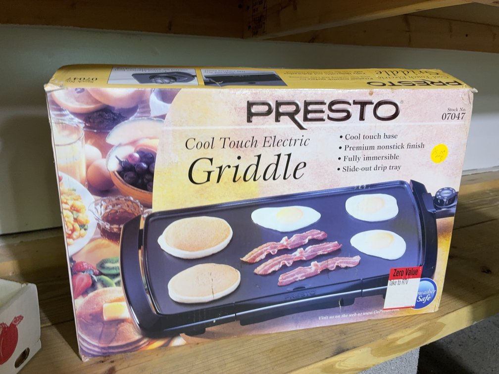 Presto Cool Touch Electric Griddle 07047