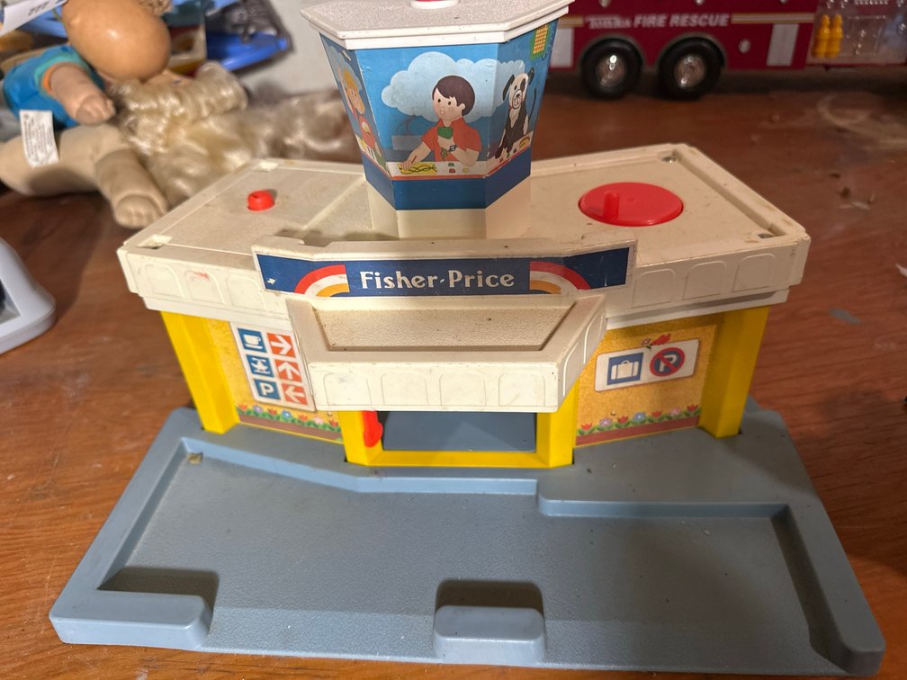 Fisher-Price Service Center Playset Building