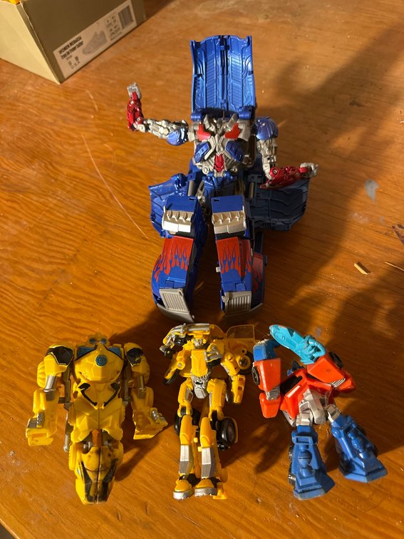 Transformers Action Figures Lot of 4