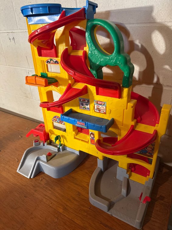 Fisher-Price Little People Car Ramp Playset