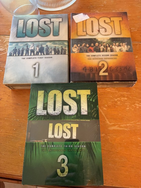 Lost Seasons 1-3 DVD Box Set