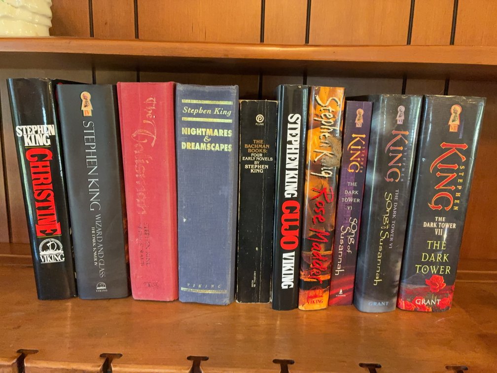 Stephen King First Edition Book Collection