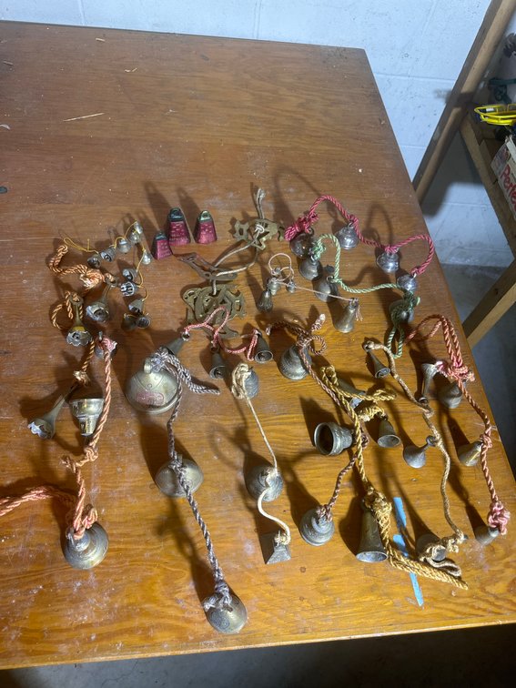 Bells of Sarna Brass Bells, India