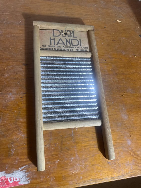 Dubl Handi Columbus Washboard Co. Washboard